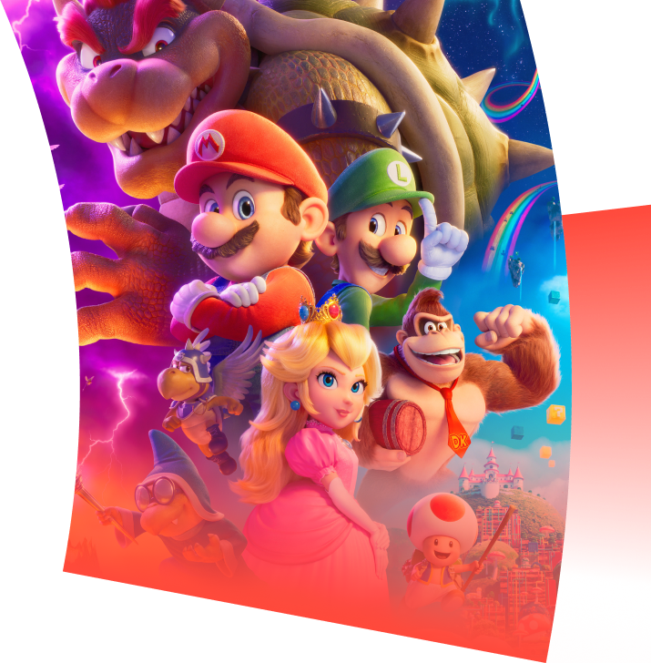 Super Mario Bros. O Filme 2023 ‧ Aventura/Comédia ‧ 1h 32m - TokyVideo