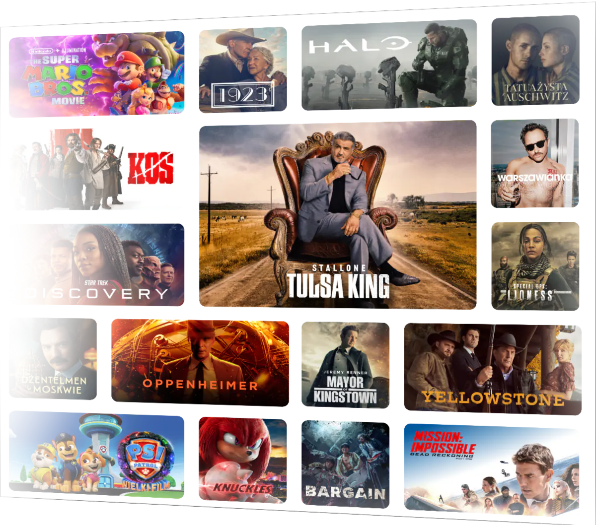 SkyShowtimeaanbod bij Ziggo